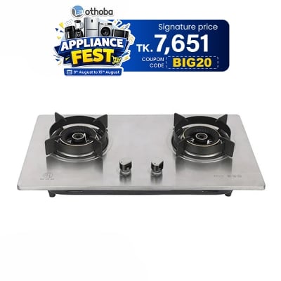 Picture of RFL Stainless Steel Built-In HOB BH (22SN) (Cylinder Gas)