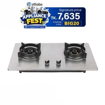 Picture of RFL Stainless Steel Built-In Gas Stoves/HOB BH (22SN) (Line Gas)