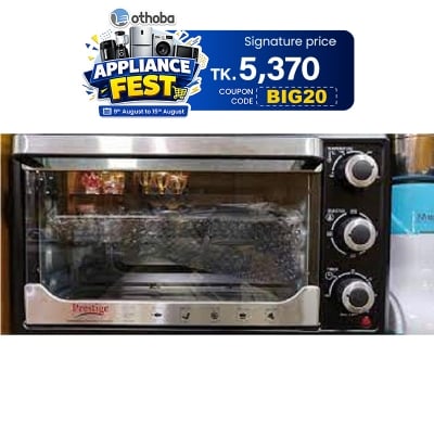 Picture of 25 Liter Prestige Electric Oven Black