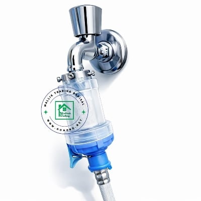 Water Tap Filter Adaptor/Connector With Magnetic Cleaning Process Compatible For All Tap, Front And Top Load Washing Machines