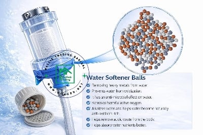 Water Tap Filter Adaptor/Connector With Magnetic Cleaning Process Compatible For All Tap, Front And Top Load Washing Machines