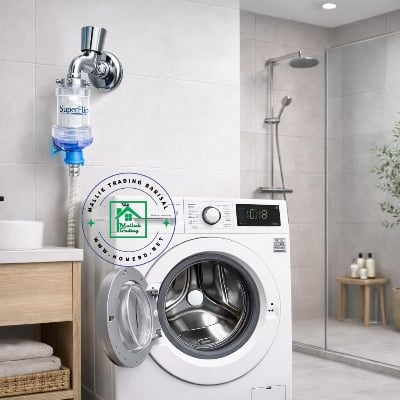 Water Tap Filter Adaptor/Connector With Magnetic Cleaning Process Compatible For All Tap, Front And Top Load Washing Machines