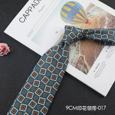 Picture of Exclusive Luxury Pattern Thick Neck Tie for Men – 9cm (1 Pc) (Design 017,Int: One size)