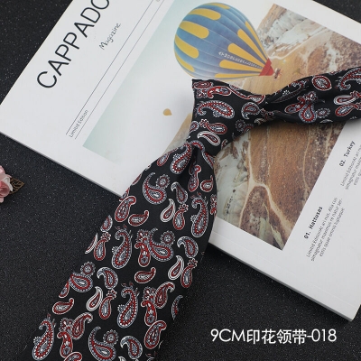Picture of Exclusive Luxury Pattern Thick Neck Tie for Men – 9cm (1 Pc) (Design 018,Int: One size)