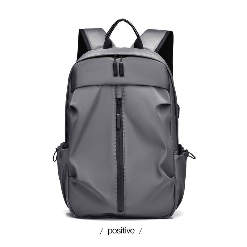 Picture of New Fashion Computer Backpack Men's Leisure Sports Business Travel Backpack (Light Ash)