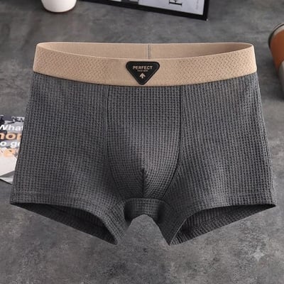 Picture of Ice Silk Thin Breathable Summer Fashionable Men's Underwear (ASH (75-85 kg),Int:XXXL)