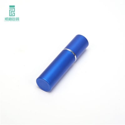 Picture of 10ml Aluminum Perfume Atomizer Spray Bottle + Nozzle  (1p) (Blue)