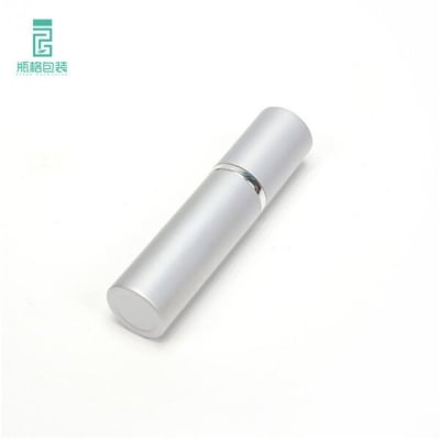 Picture of 10ml Aluminum Perfume Atomizer Spray Bottle + Nozzle  (1p) (Silver)