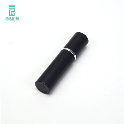 Picture of 10ml Aluminum Perfume Atomizer Spray Bottle + Nozzle  (1p) (Black)