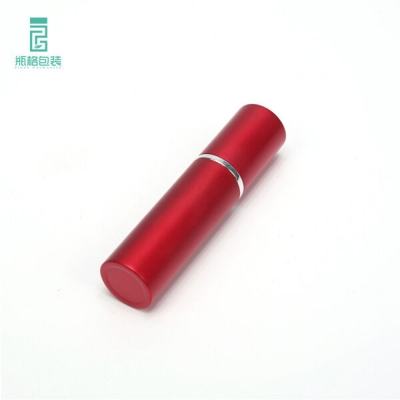 Picture of 10ml Aluminum Perfume Atomizer Spray Bottle + Nozzle  (1p) (Red)