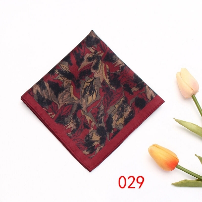 Picture of Men's Silk Luxury Handkerchief Paisley Suit Pocket Square - 28*28cm (1 PS) (Color : 029,Int: One size)