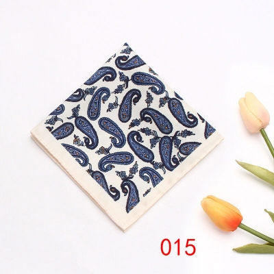 Picture of Men's Silk Luxury Handkerchief Paisley Suit Pocket Square - 28*28cm (1 PS) (Color : 015,Int: One size)