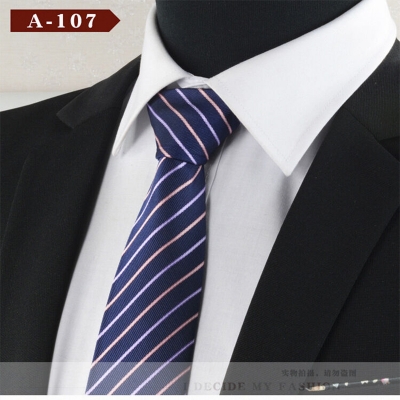 Picture of Elegant Classic Men's Multi-Color Business Necktie 8cm Width - No Box (A-107,Int: One size)