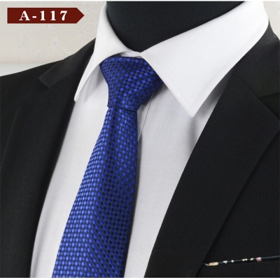 Picture of Elegant Classic Men's Multi-Color Business Necktie 8cm Width - No Box (A-117,Int: One size)