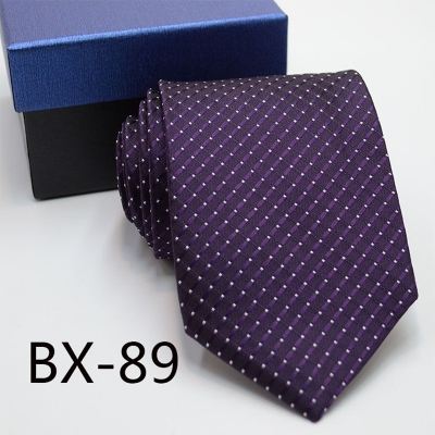 Picture of Elegant Classic Men's Multi-Color Business Necktie 8cm Width - No Box (BX-89,Int: One size)