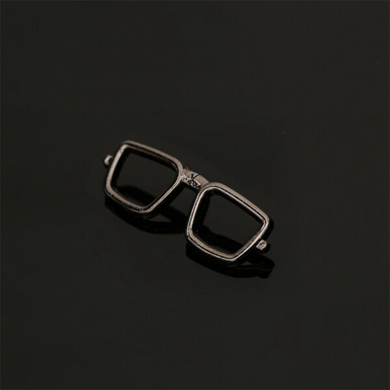Picture of Mens Fashion Brooch Suit Dress Accessories Enamel Glass Frame Brooch (Black Frame)