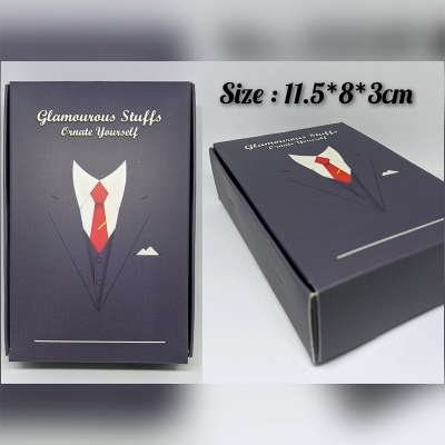 Picture of Rhinestone Butterfly  British Men's Wedding Groom Bow Tie (Floral Pattern Black,Int: One size)