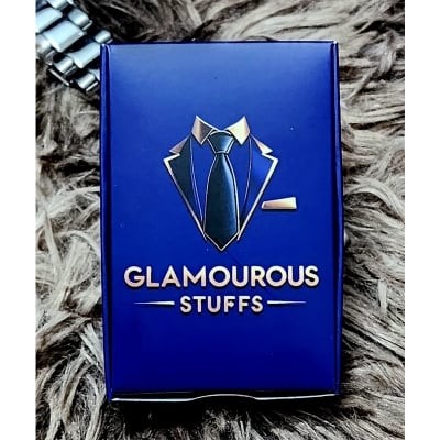 Picture of Leaf/Feather Lapel Pin Brooch For Men Suits Long Stick Safety Pin Wedding Jewelry (Silver)