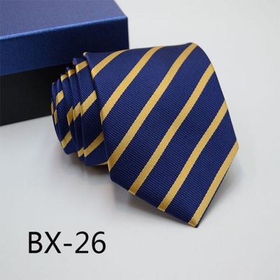 Picture of Elegant Classic Men's Multi-Color Business Necktie 8cm Width - No Box (BX-26,Int: One size)