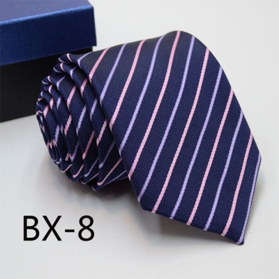 Picture of Elegant Classic Men's Multi-Color Business Necktie 8cm Width - No Box (BX-08,Int: One size)