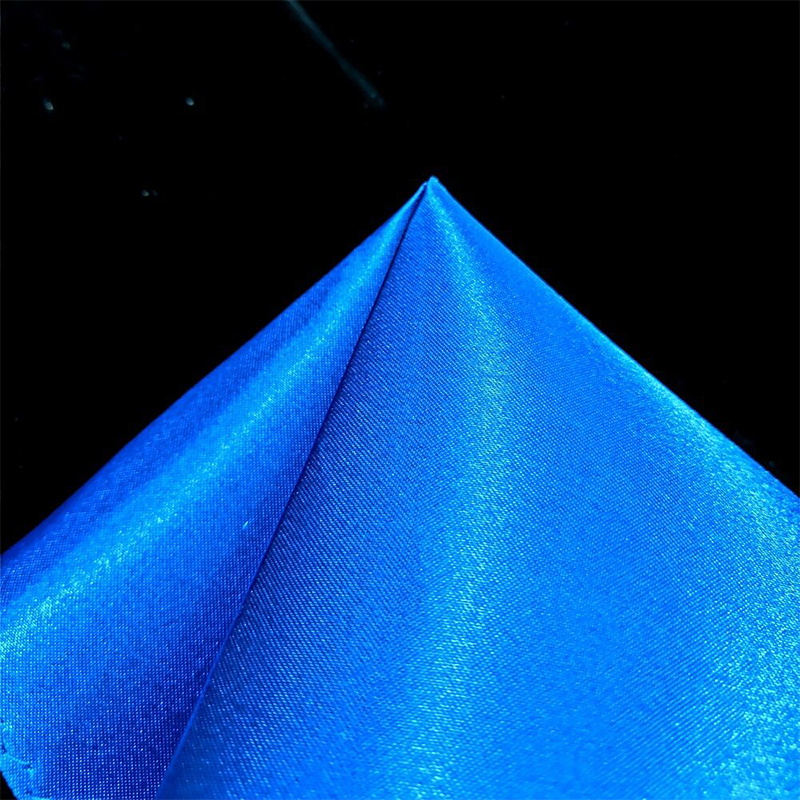 Picture of New Men Silk Satin Plain Color Pocket Square for Business Suit Accessories 22x22cm (Blue,M)