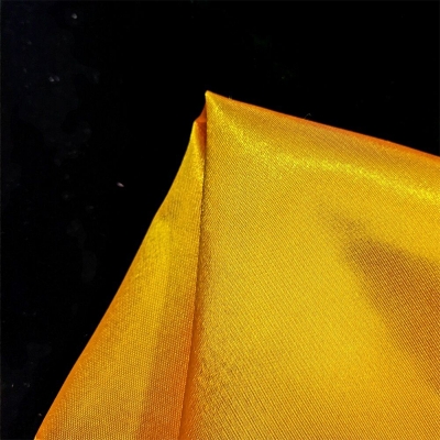 Picture of New Men Silk Satin Plain Color Pocket Square for Business Suit Accessories 22x22cm (Glow Yellow,M)