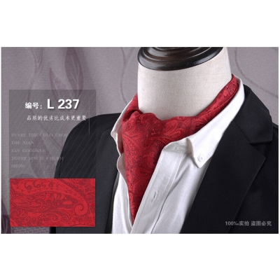 Picture of Men’s Fashionable Ascot Tie – Jacquard Shirt Scarf Neckwear (1 Pc) (LJ-006,Int: One size)