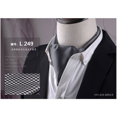 Picture of Men’s Fashionable Ascot Tie – Jacquard Shirt Scarf Neckwear (1 Pc) (L249,Int: One size)
