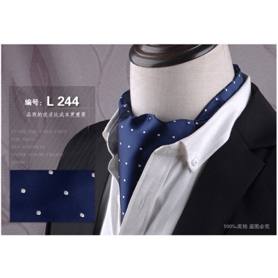 Picture of Men’s Fashionable Ascot Tie – Jacquard Shirt Scarf Neckwear (1 Pc) (L244,Int: One size)