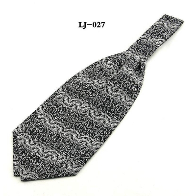 Picture of Men’s Fashionable Ascot Tie – Jacquard Shirt Scarf Neckwear (1 Pc) (LJ-027,Int: One size)