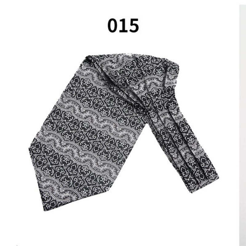 Picture of Men’s Fashionable Ascot Tie – Jacquard Shirt Scarf Neckwear (1 Pc) (LJ-027,Int: One size)