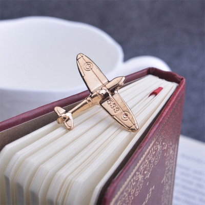Picture of Mens Mini Aircraft Suit Collar pin Brooch (1PS) (Gold)