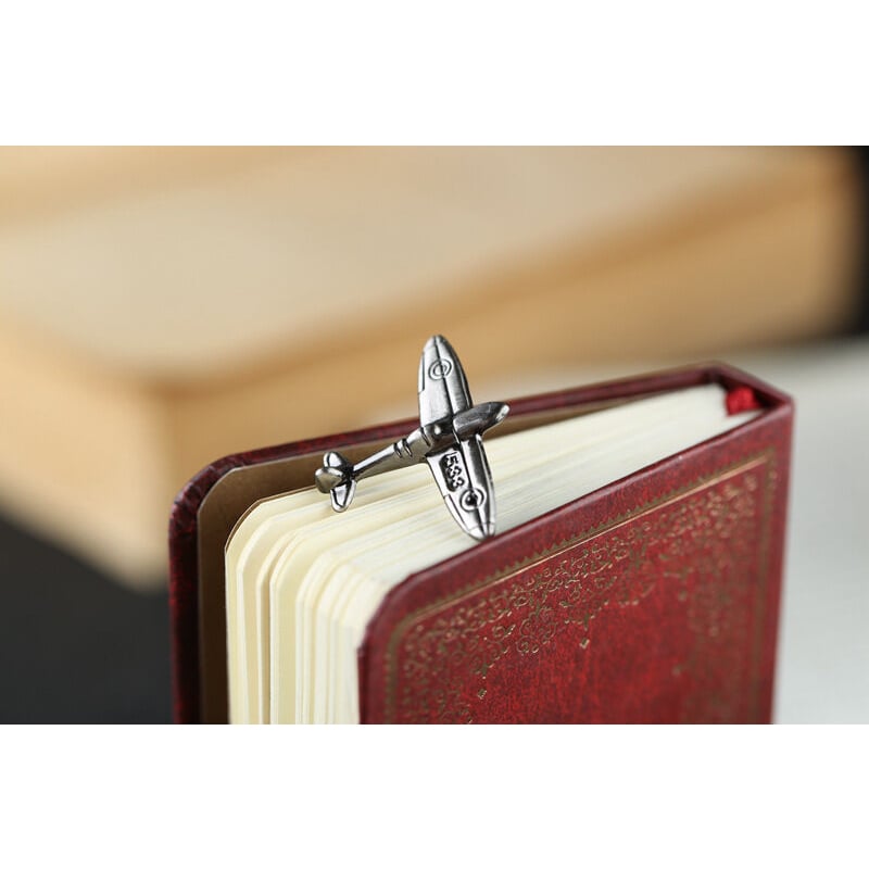 Picture of Mens Mini Aircraft Suit Collar pin Brooch (1PS) (Silver)