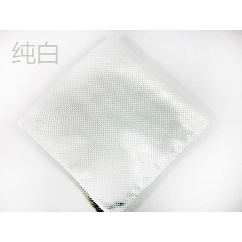 Picture of Light Pattern Solid Color Pocket Square – 23x23cm Men’s Suit Pocket Scarf (1Pc) (White,Int: One size)