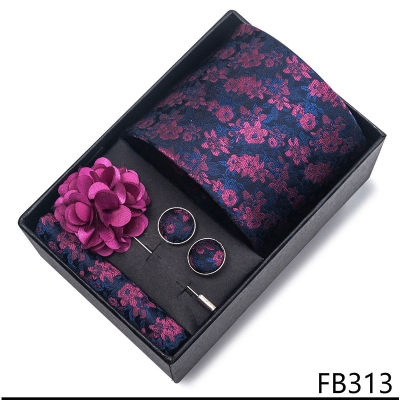 Picture of Men's Multicolor Fashionable Neck Tie - 4 items Set Box (1 Set) (FB313,Int: One size)