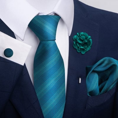 Picture of Men's Multicolor Fashionable Neck Tie - 4 items Set Box (1 Set) (FB279,Int: One size)