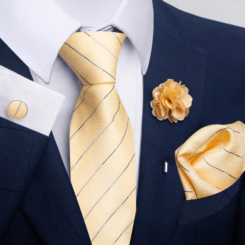 Picture of Men's Multicolor Fashionable Neck Tie - 4 items Set Box (1 Set) (FB289,Int: One size)