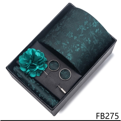 Picture of Men's Multicolor Fashionable Neck Tie - 4 items Set Box (1 Set) (FB275,Int: One size)
