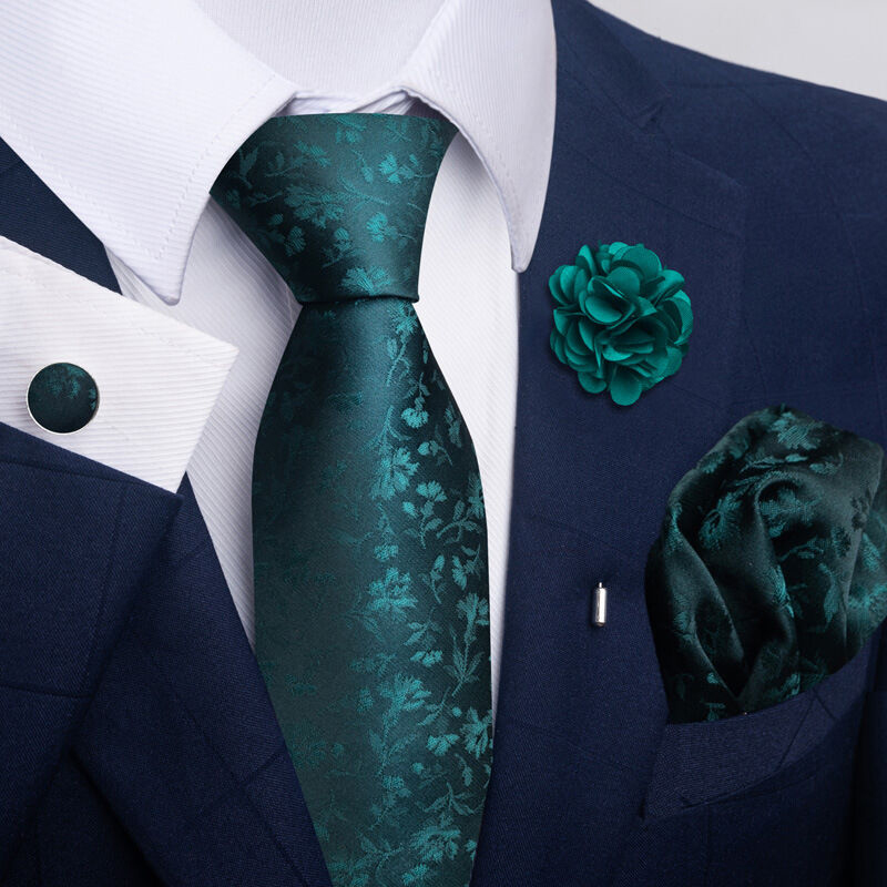 Picture of Men's Multicolor Fashionable Neck Tie - 4 items Set Box (1 Set) (FB275,Int: One size)
