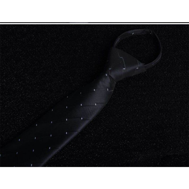 Picture of High Quality Readymade Zipper Multicolor Neck Tie For Men 7cm (1p) (NNL11,Int: One size)