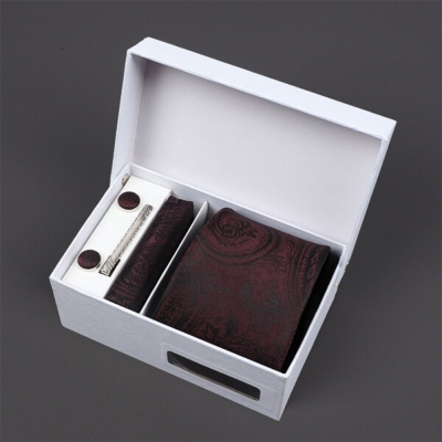 Picture of Men's Luxury Polyester Silk Fashionable Neck Tie - 4 items Set Box (1 Set) (A3H50,Int: One size)