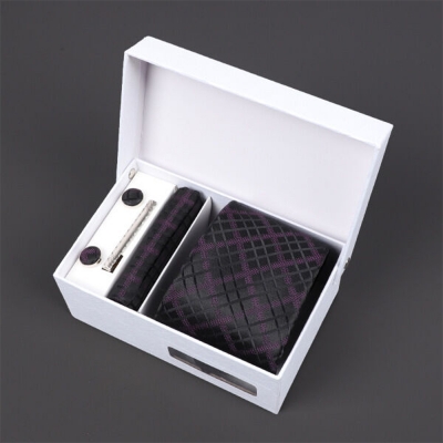 Picture of Men's Luxury Polyester Silk Fashionable Neck Tie - 4 items Set Box (1 Set) (A3H29,Int: One size)