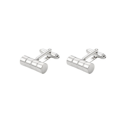 Picture of Men's Cylindrical French Cufflinks Pair Set (1 Pair) (HQ176)