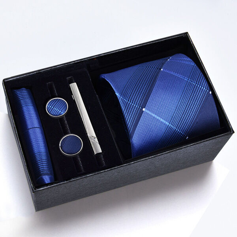 Picture of Men's Fashionable Neck Tie 4 Item Set Box (1 Set) (A8018,Int: One size)