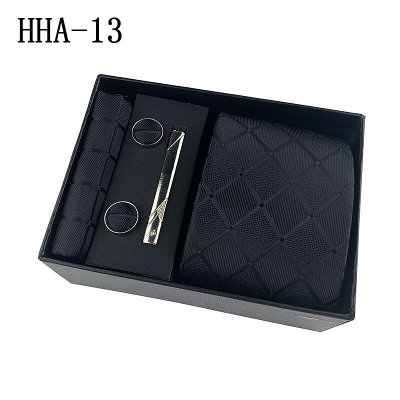Picture of Men's Fashionable Neck Tie 4 Item Set Box (1 Set) (HHA-13,Int: One size)