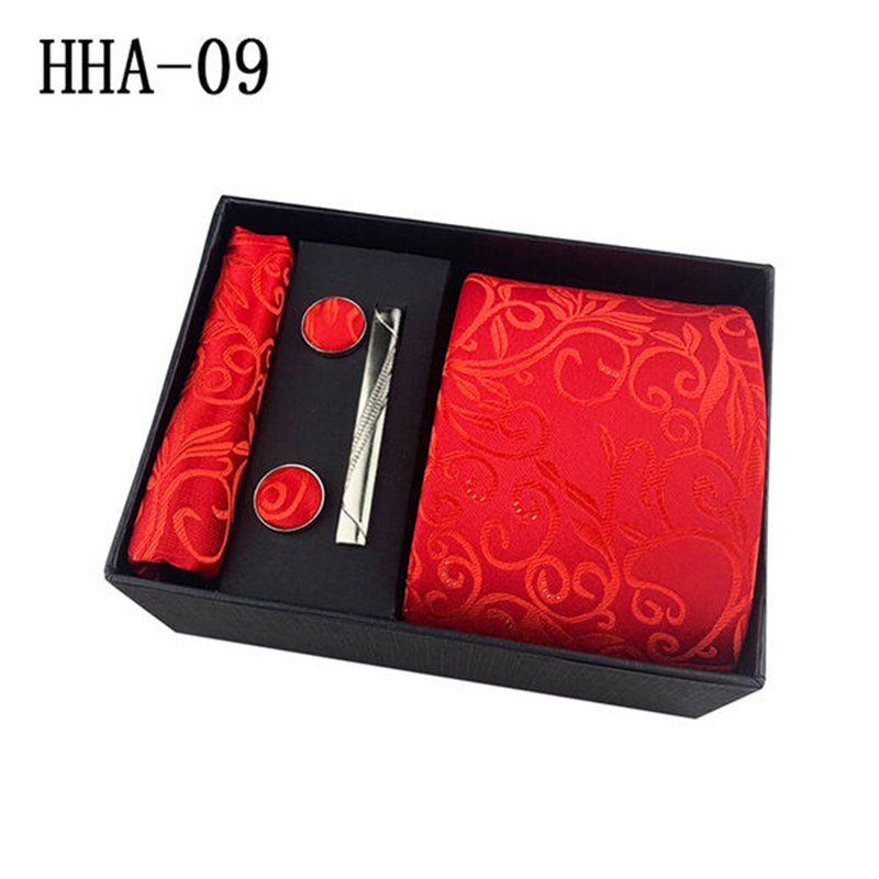 Picture of Men's Fashionable Neck Tie 4 Item Set Box (1 Set) (HHA-09,Int: One size)