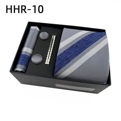 Picture of Men's Fashionable Neck Tie 4 Item Set Box (1 Set) (HHR-10,Int: One size)