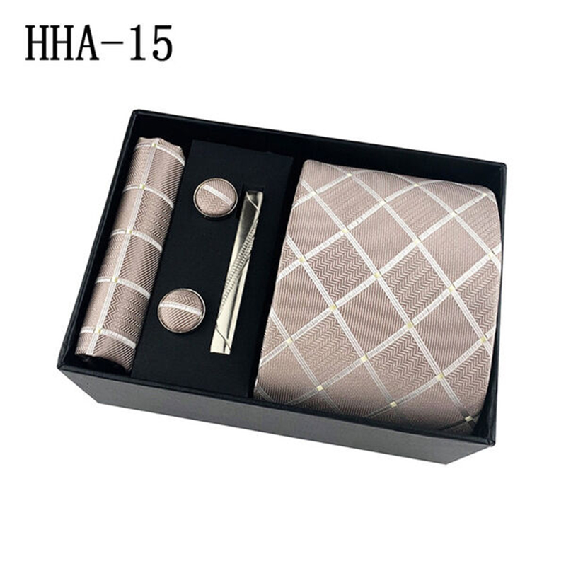 Picture of Men's Fashionable Neck Tie 4 Item Set Box (1 Set) (HHA-15,Int: One size)