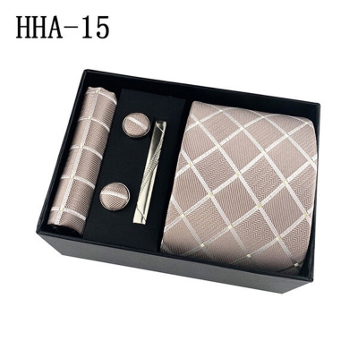 Picture of Men's Fashionable Neck Tie 4 Item Set Box (1 Set) (HHA-15,Int: One size)