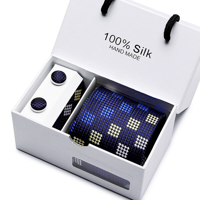 Picture of Men's  High-Density Polyester Silk Neck Tie 3p Tie Set (1Box) (SB-02,Int: One size)